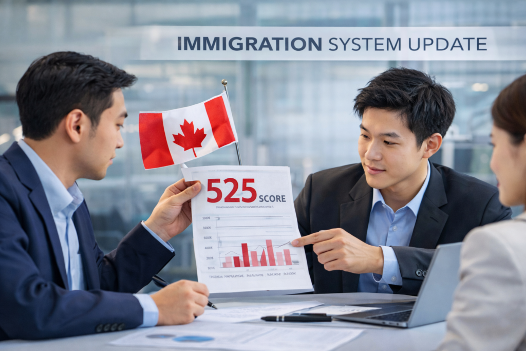 申请人查看2026年移民评分变化